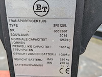 Meerij-stapelaar bt, spe125l, bouwjaar 2014 - afbeelding 7 van  20