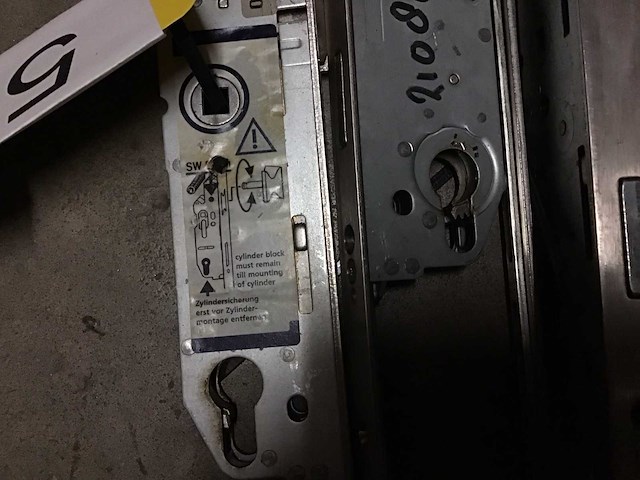 Meerpuntsloten (6x) - afbeelding 3 van  4