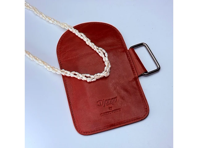 Meerstrengs zoetwaterparel collier 'rice beads' met zilveren sluiting - afbeelding 4 van  6
