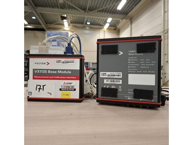 Meet en kalibratie interface met base module vector, vx1135 en vn8911 - afbeelding 1 van  9