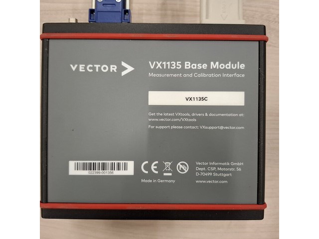 Meet en kalibratie interface met base module vector, vx1135 en vn8911 - afbeelding 4 van  9