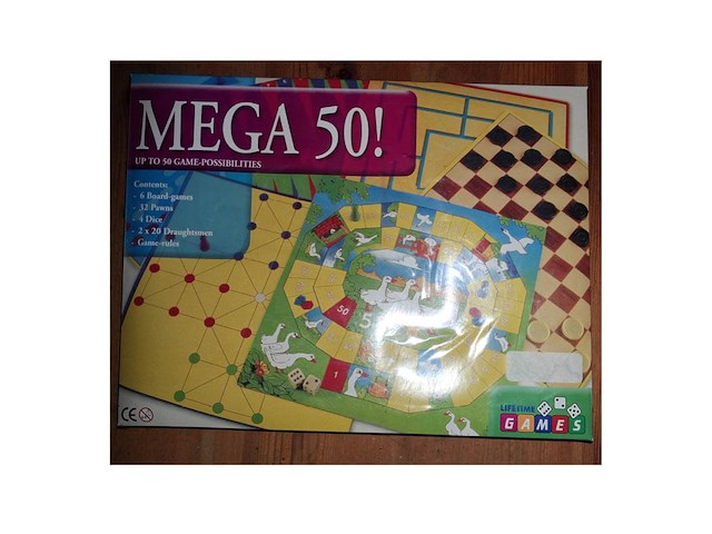 Mega 50 spellendoos - afbeelding 2 van  3