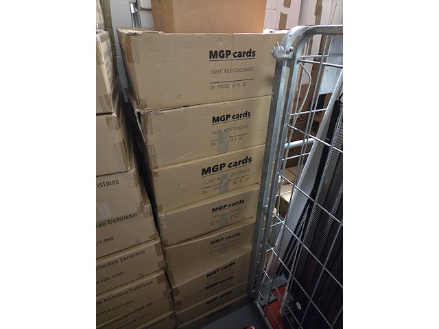 Mega partij kerstkaarten nieuw in dozen. +/-40.000 stuks - afbeelding 5 van  8