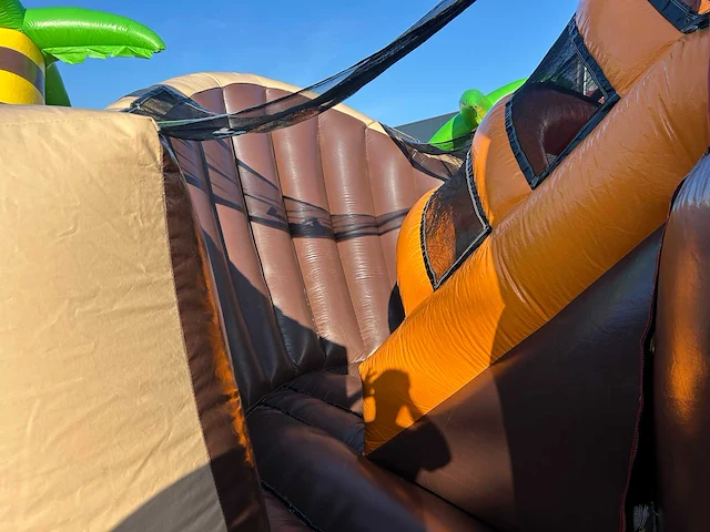 Mega piraten shooter speelboot springkussen - afbeelding 14 van  16