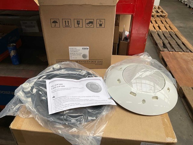Mega pool rotary light zwembadlamp rgb led-cp100 (4x) - afbeelding 2 van  3