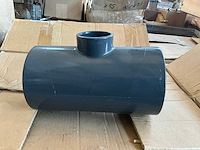 Mega pvc t-stuk 125x63mm (32x) - afbeelding 2 van  6