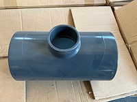 Mega pvc t-stuk 125x63mm (32x) - afbeelding 3 van  6