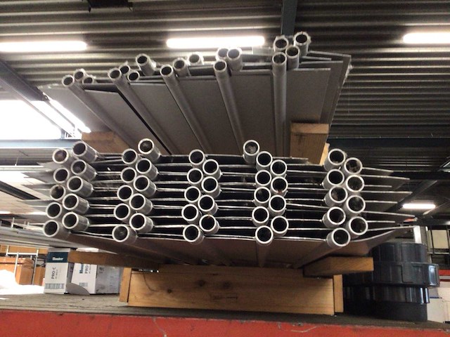 Mega twinbuis industriële verwarmingsinstallatie (45x) - afbeelding 2 van  3