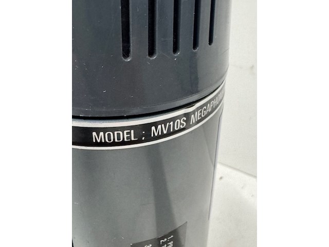 Megafoon, mv10s, grijs - afbeelding 2 van  3