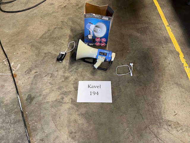 Megafoon vonyx - afbeelding 2 van  2