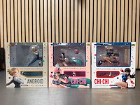 Megahouse - dragon ball gals android 18 & chi-chi collectiefiguren (3x) - afbeelding 1 van  11