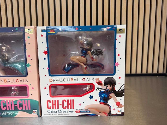 Megahouse - dragon ball gals android 18 & chi-chi collectiefiguren (3x) - afbeelding 4 van  11