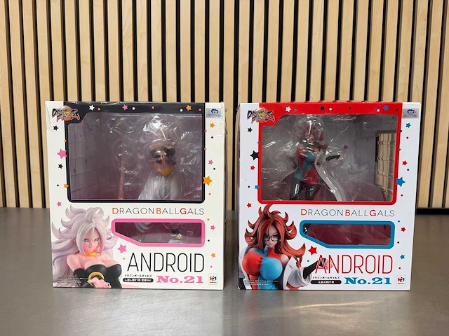 Megahouse - dragon ball gals android no.21 collectiefiguren (2x) - afbeelding 1 van  8
