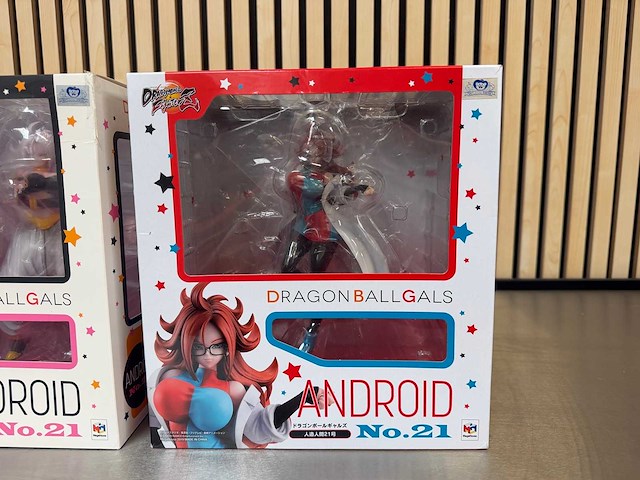 Megahouse - dragon ball gals android no.21 collectiefiguren (2x) - afbeelding 3 van  8