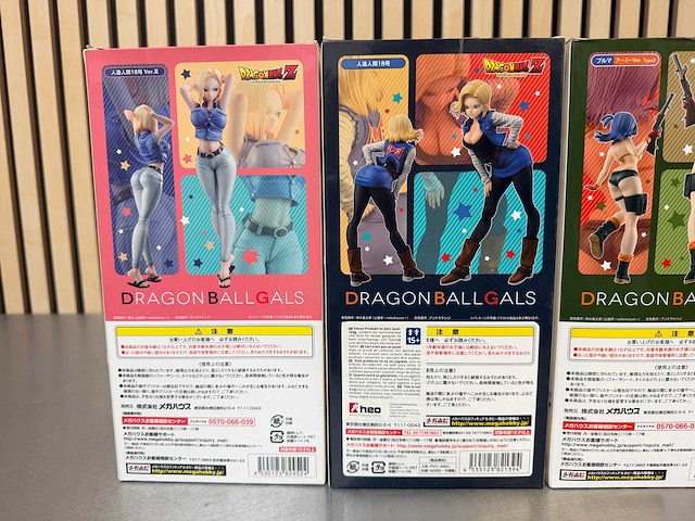 Megahouse - dragon ball gals collectiefiguren (4x) - afbeelding 7 van  9