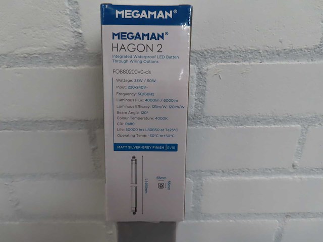Megaman - hagon 2 - led armatuur (36x) - afbeelding 3 van  3