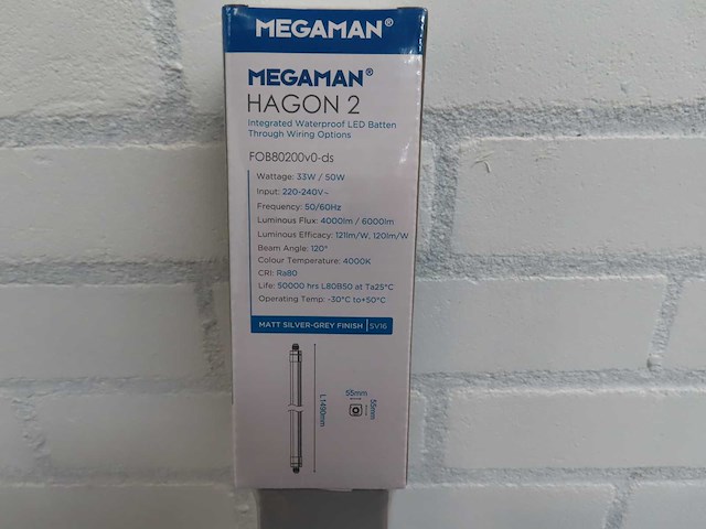 Megaman - hagon 2 - led armatuur (36x) - afbeelding 2 van  2