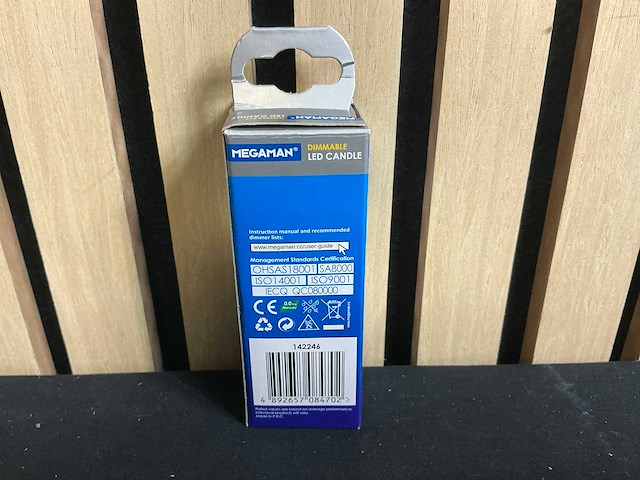 Megaman lc405dv2-b22-4000k led candle (240x) - afbeelding 3 van  8