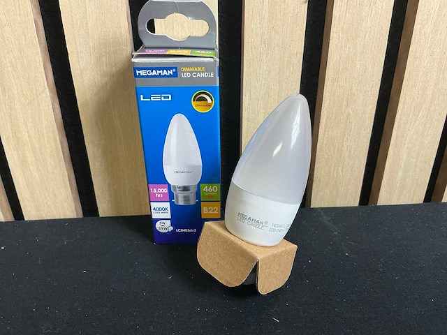 Megaman lc405dv2-b22-4000k led candle (240x) - afbeelding 5 van  8