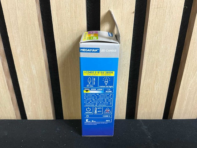 Megaman mm06543 led candle (240x) - afbeelding 1 van  2