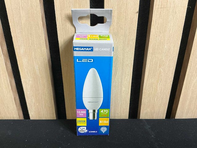 Megaman mm06543 led candle (240x) - afbeelding 1 van  6