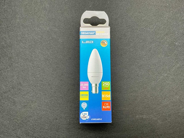 Megaman mm09998 led candle (240x) - afbeelding 1 van  6