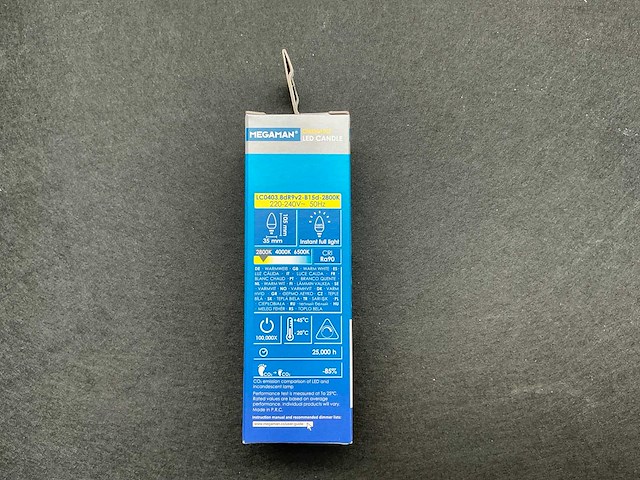 Megaman mm09998 led candle (240x) - afbeelding 2 van  6