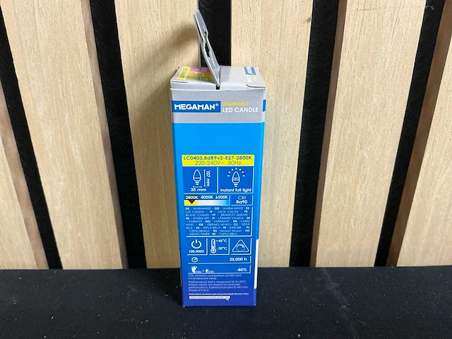 Megaman mm09999 led candle (240x) - afbeelding 1 van  2