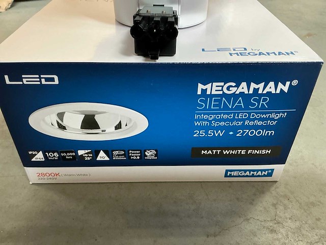 Megaman siena 519284 downlight (9x) - afbeelding 2 van  5