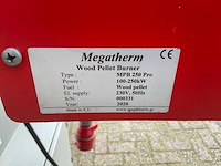 Megatherm psh 250 industriële pelletkachel - afbeelding 3 van  12