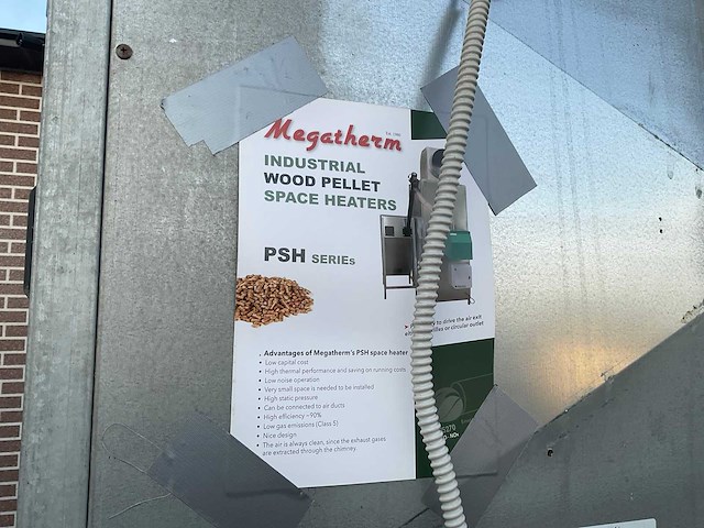 Megatherm psh 250 industriële pelletkachel - afbeelding 9 van  12