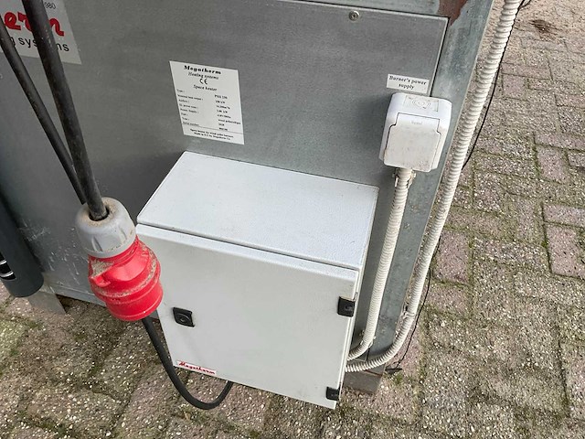 Megatherm psh 250 industriële pelletkachel - afbeelding 11 van  12