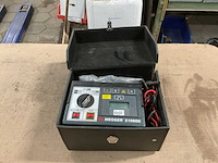 Megger 210600 megohmeter test voltage - afbeelding 1 van  6