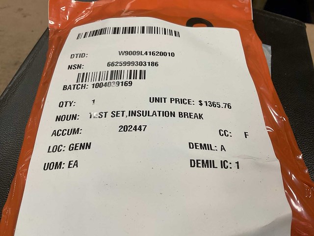 Megger 210600 megohmeter test voltage - afbeelding 3 van  6