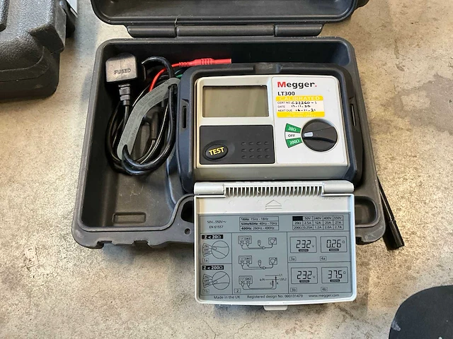 Megger lt300 loop tester - afbeelding 5 van  6