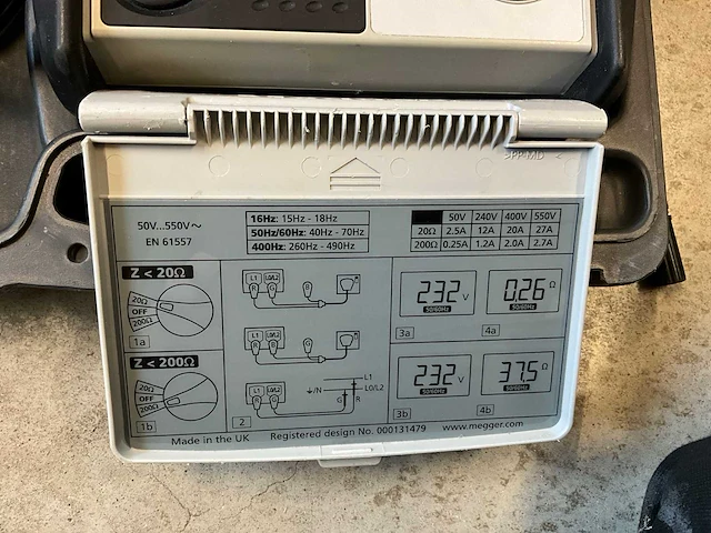 Megger lt300 loop tester - afbeelding 3 van  6