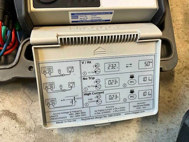 Megger ltw315 loop tester - afbeelding 1 van  8