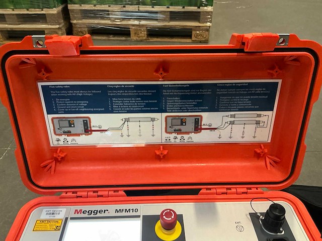 Megger mfm10 mantelfoutlokalisatie set - afbeelding 10 van  16