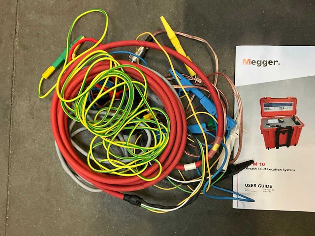 Megger mfm10 mantelfoutlokalisatie set - afbeelding 16 van  16