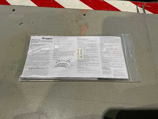 Megger mit230 isolatieweerstandtester - afbeelding 5 van  6