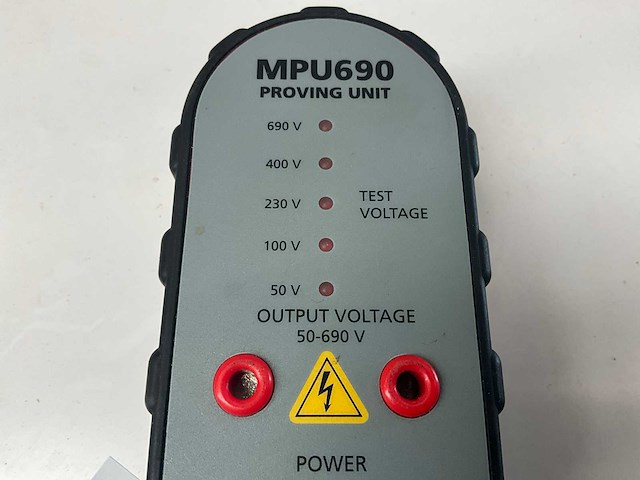 Megger mpu690 spanning tester - afbeelding 4 van  4