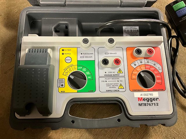 Megger mtb7671/2 installatietester - afbeelding 2 van  6