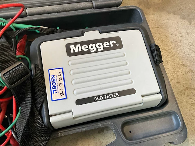 Megger rcdt320 rcd tester - afbeelding 6 van  8
