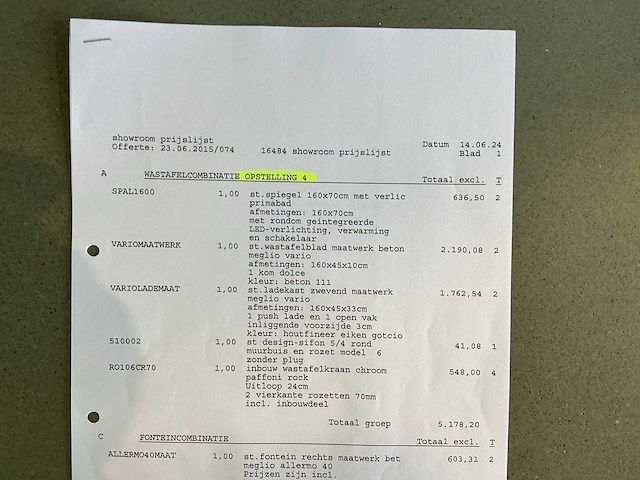 Meglio vario wastafelopstelling - afbeelding 8 van  8
