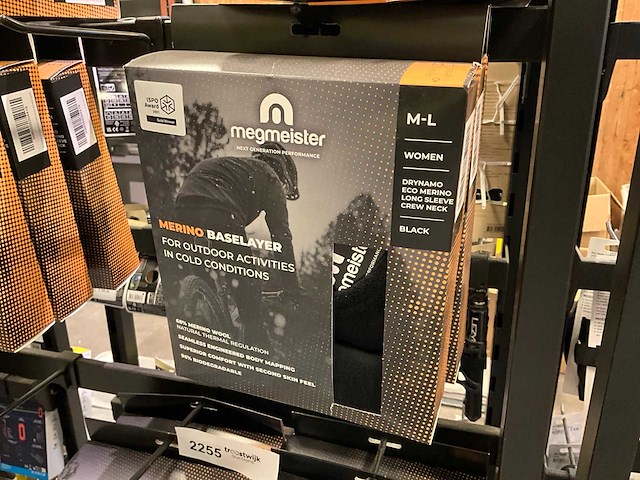 Megmeister eco merino dames base layer - m/l (4x) - afbeelding 4 van  4