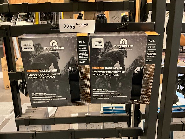 Megmeister eco merino dames base layer - xs/s (4x) - afbeelding 3 van  4