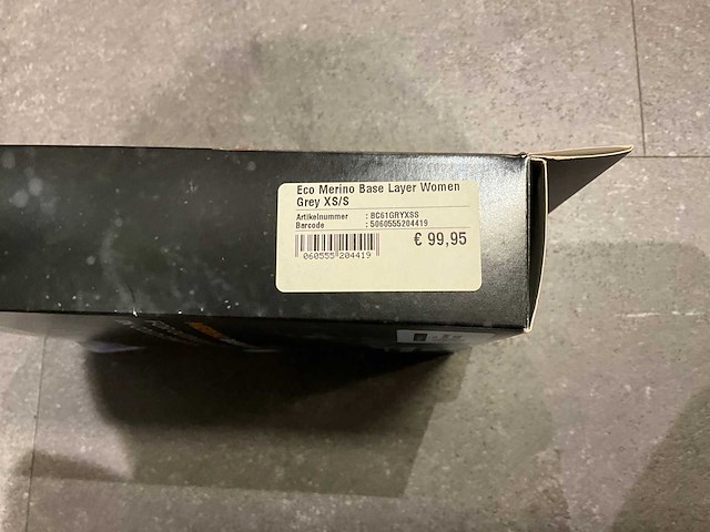 Megmeister eco merino dames base layer - xs/s (5x) - afbeelding 3 van  4