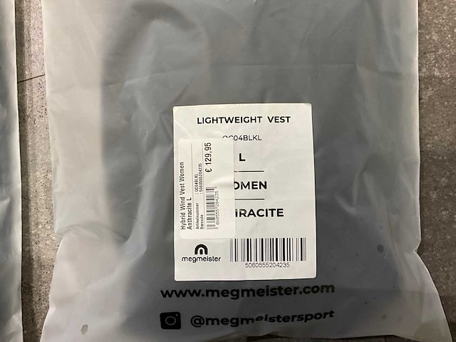 Megmeister hybrid windstopper mouwloos dames - l (2x) - afbeelding 3 van  4