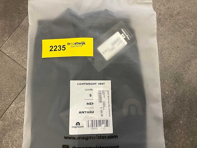 Megmeister hybrid windstopper mouwloos heren - s - afbeelding 2 van  2