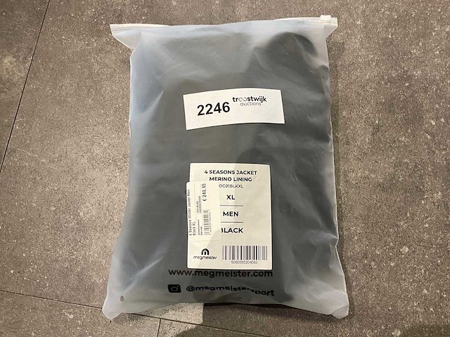 Megmeister merino lining heren 4 seasons jacket - xl - afbeelding 2 van  3